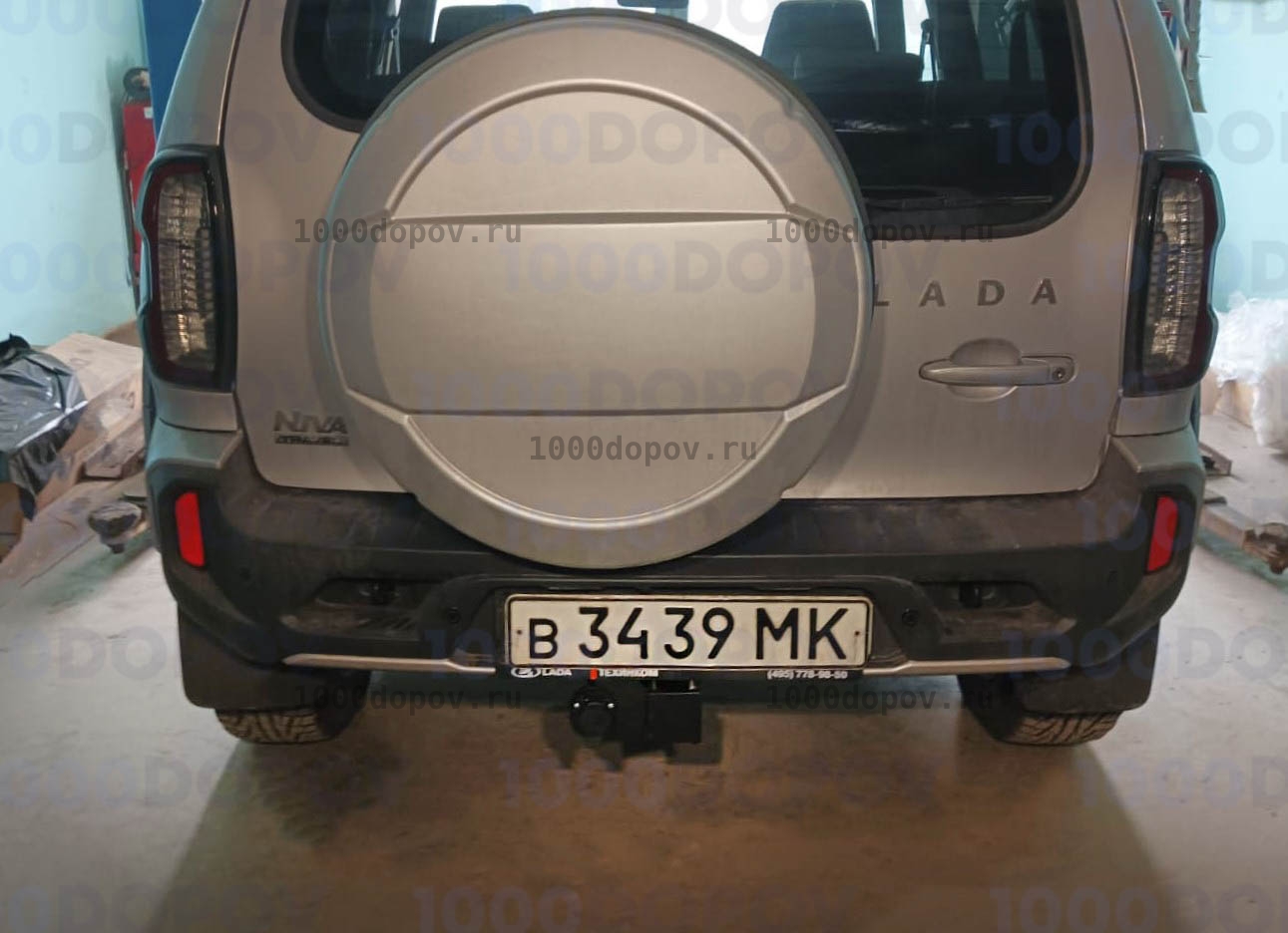 Фаркоп PT Group CHN991101 LADA Niva Travel 2021-н.в. — рисунок 10