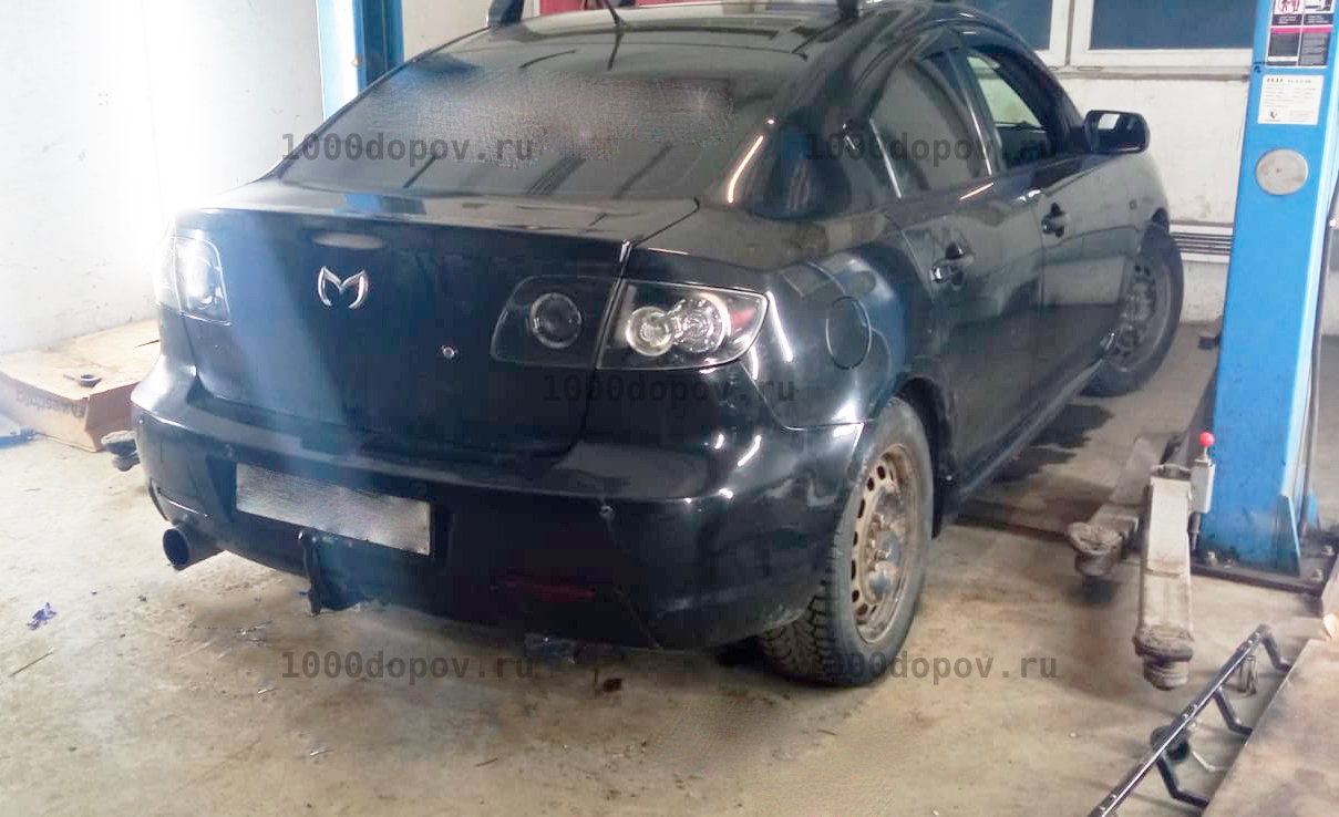 Фаркоп Leader Plus M303-A Mazda 3 (BK) 2003-2009 — рисунок 15