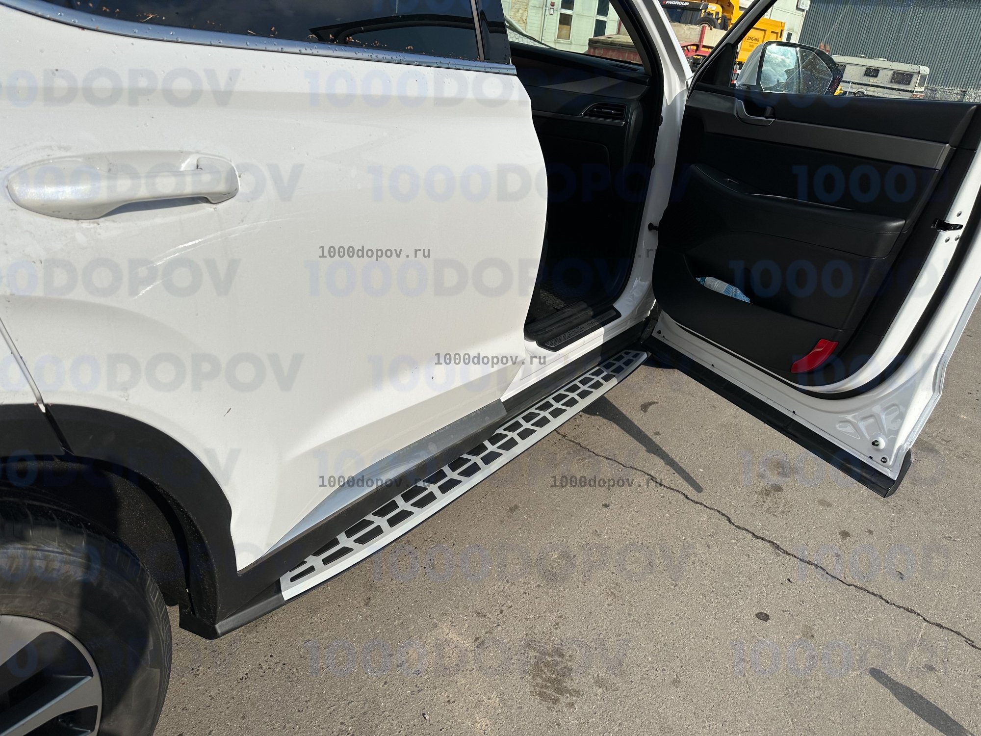 Пороги подножки на Hyundai Palisade 2018-2025 — рисунок 4