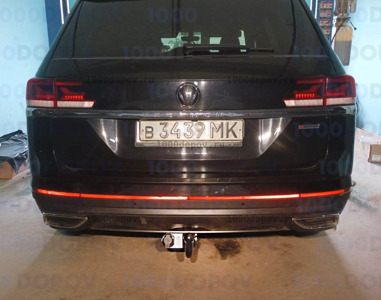 Фаркоп Leader Plus V127-A Volkswagen Teramont 2017-н.в. — рисунок 2