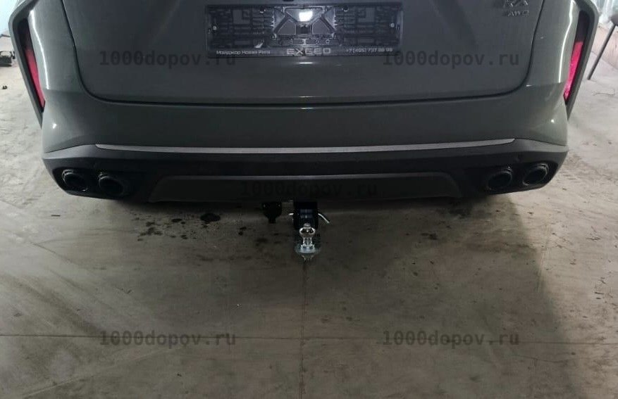 Фаркоп 99016-E Motodor Exeed RX 2023-н.в. (оцинк. шар) — рисунок 11