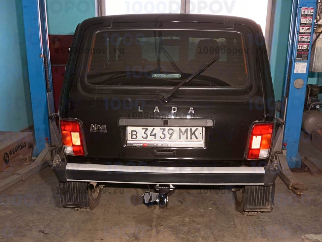Фаркоп Leader Plus T-VAZ-43A ВАЗ 2121, 2121 Urban 1997-2014, 2014-н.в. — рисунок 8