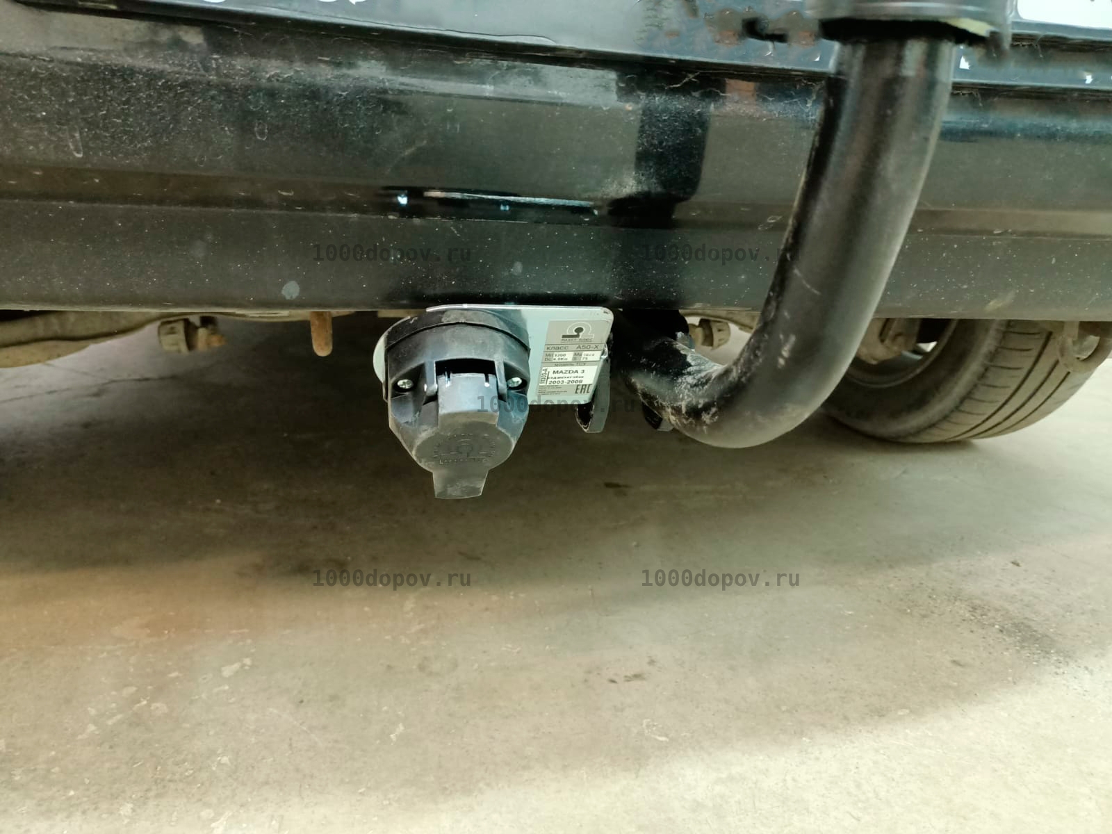 Фаркоп Leader Plus M303-A Mazda 3 (BK) 2003-2009 — рисунок 11