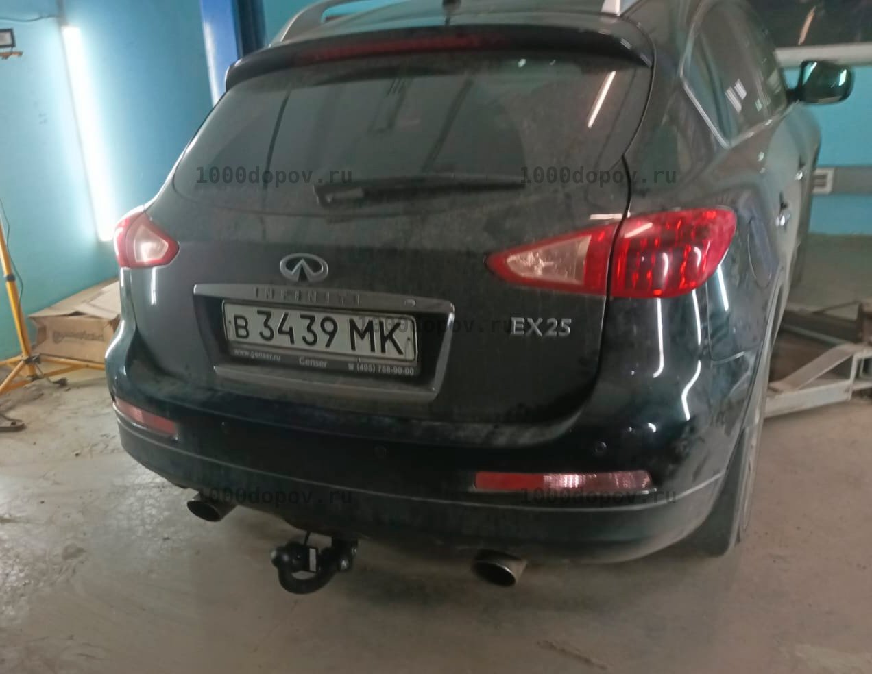 Фаркоп Steinhof I-026 Infiniti QX70 2014-н.в. — рисунок 3