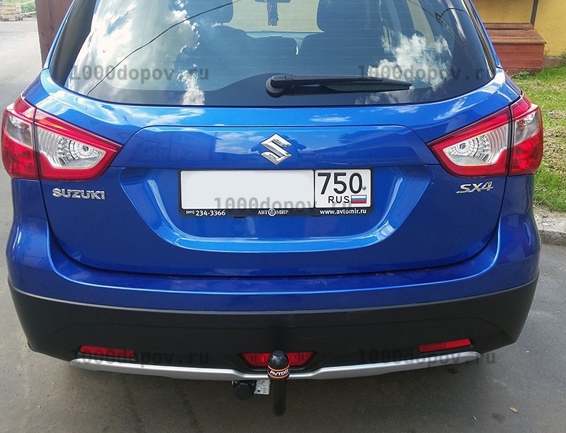 Фаркоп Avtos SZ 12 Suzuki SX4 S-Cross 2013-н.в. — рисунок 1
