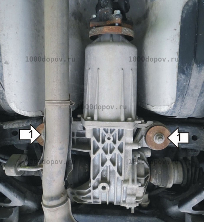 Защита Motodor 13003 Chevrolet Captiva 2006-2015 (Зад.дифференциал) — рисунок 3