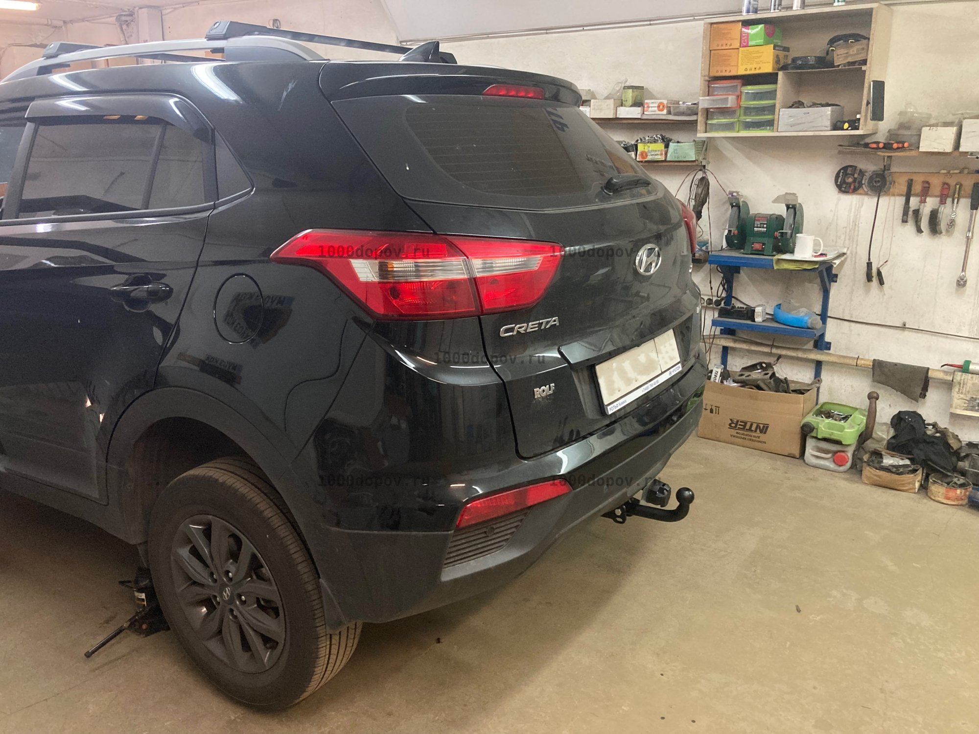Фаркоп  Leader Plus H227-A Hyundai Creta 2016-2021, 2021-н.в. — рисунок 7