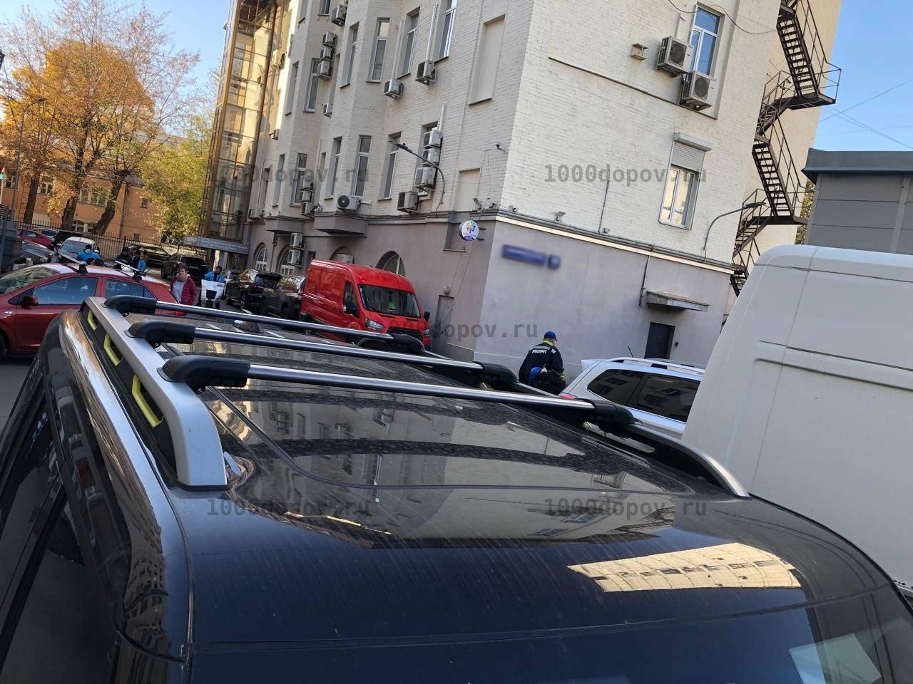 Багажник на рейлинги Jetour T2 из 3 поперечин серебро — рисунок 8