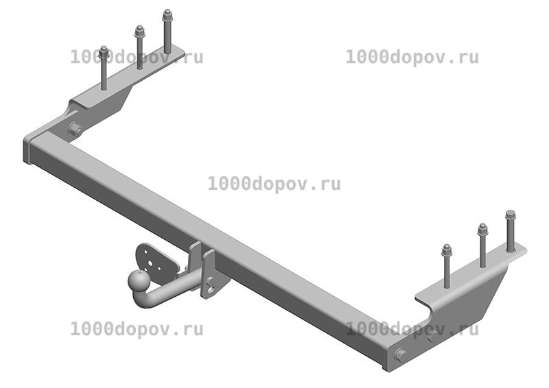 Фаркоп Avtos TD 166 TagAZ Road Partner 2008-2011 — рисунок 1
