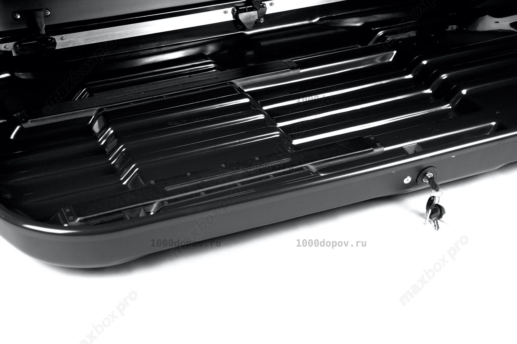 Автобокс MaxBox PRO 460 (средний) карбон серый — рисунок 14
