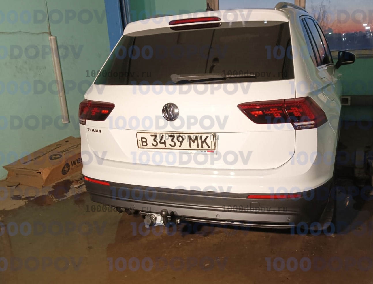 Фаркоп Трейлер 9151 Volkswagen Tiguan 2 2016-н.в. — рисунок 2
