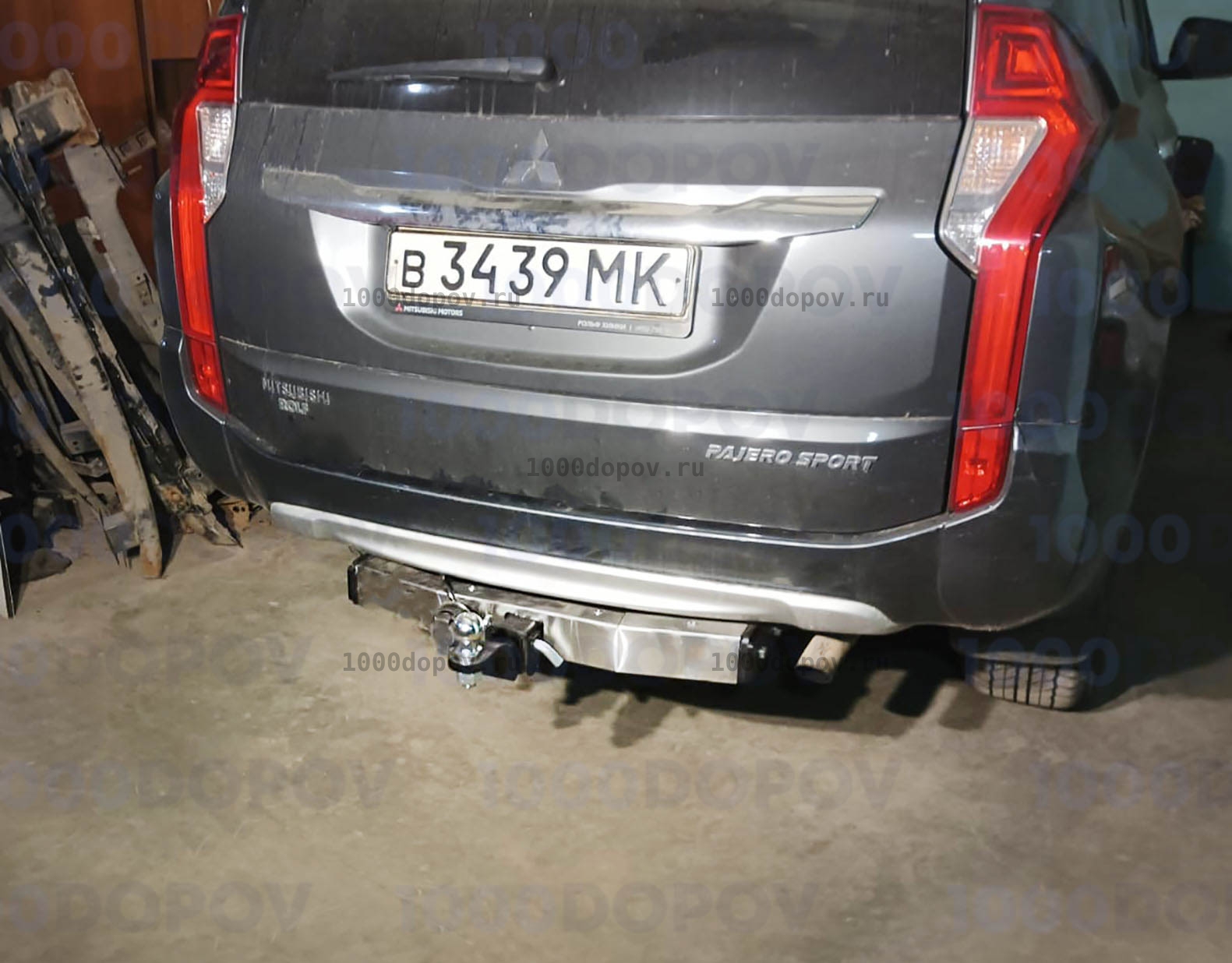 Фаркоп PT GROUP MPS-08-991124.00 Mitsubishi Pajero Sport  2/3 2008-2016, 2016-н.в. — рисунок 1