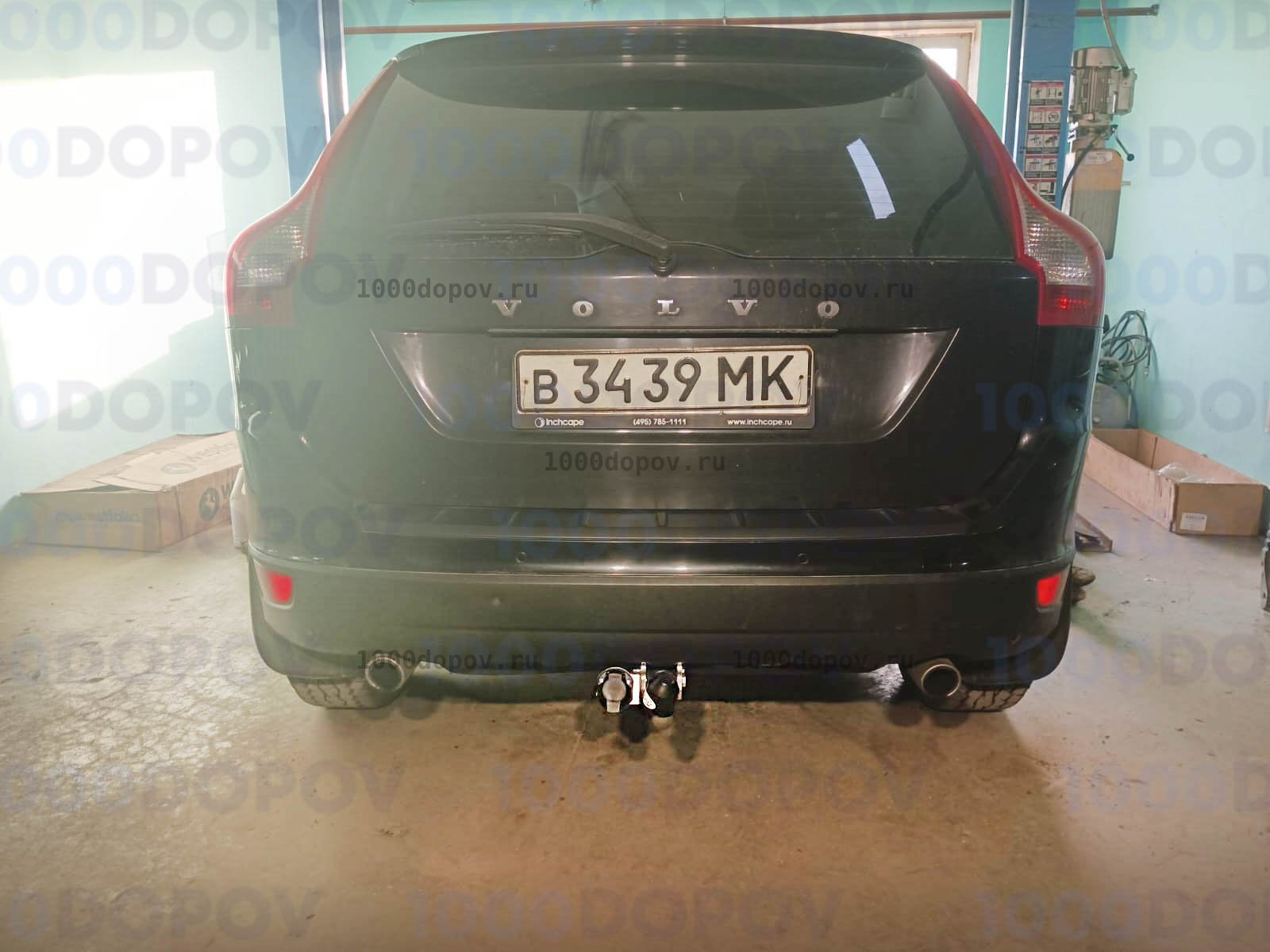 Фаркоп GALIA V070A Volvo XC60 2008-2017 (оцинкованный) — рисунок 3