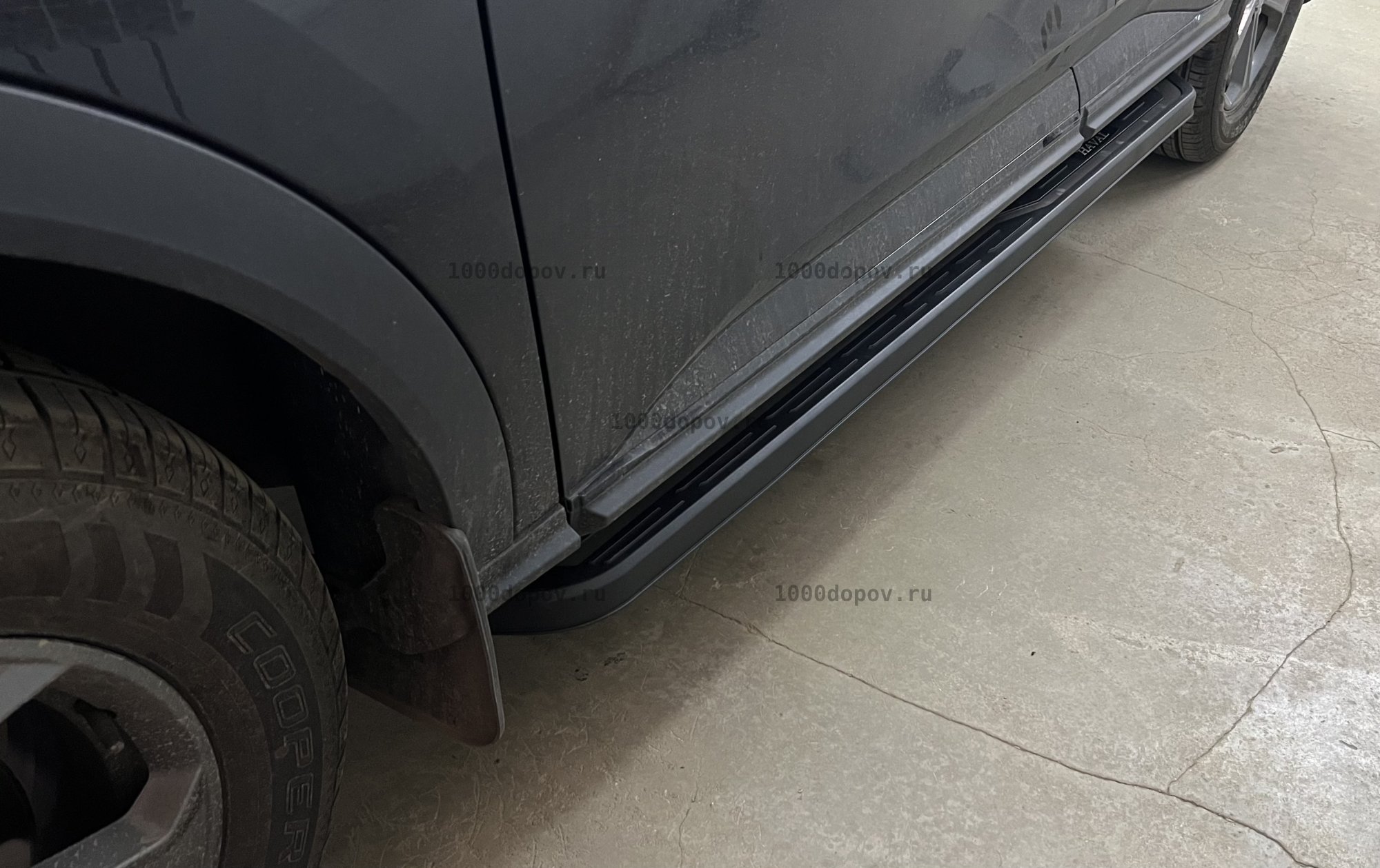 Пороги подножки Haval F7 2019-2024 — рисунок 12