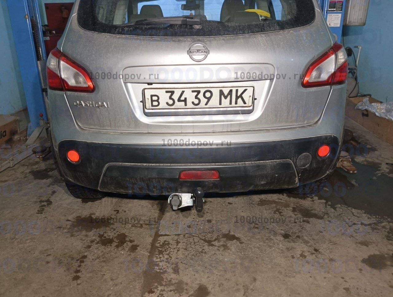 Фаркоп Трейлер 7722 Nissan Qashqai 2007-2014 (кроме Qashqai+2) — рисунок 5