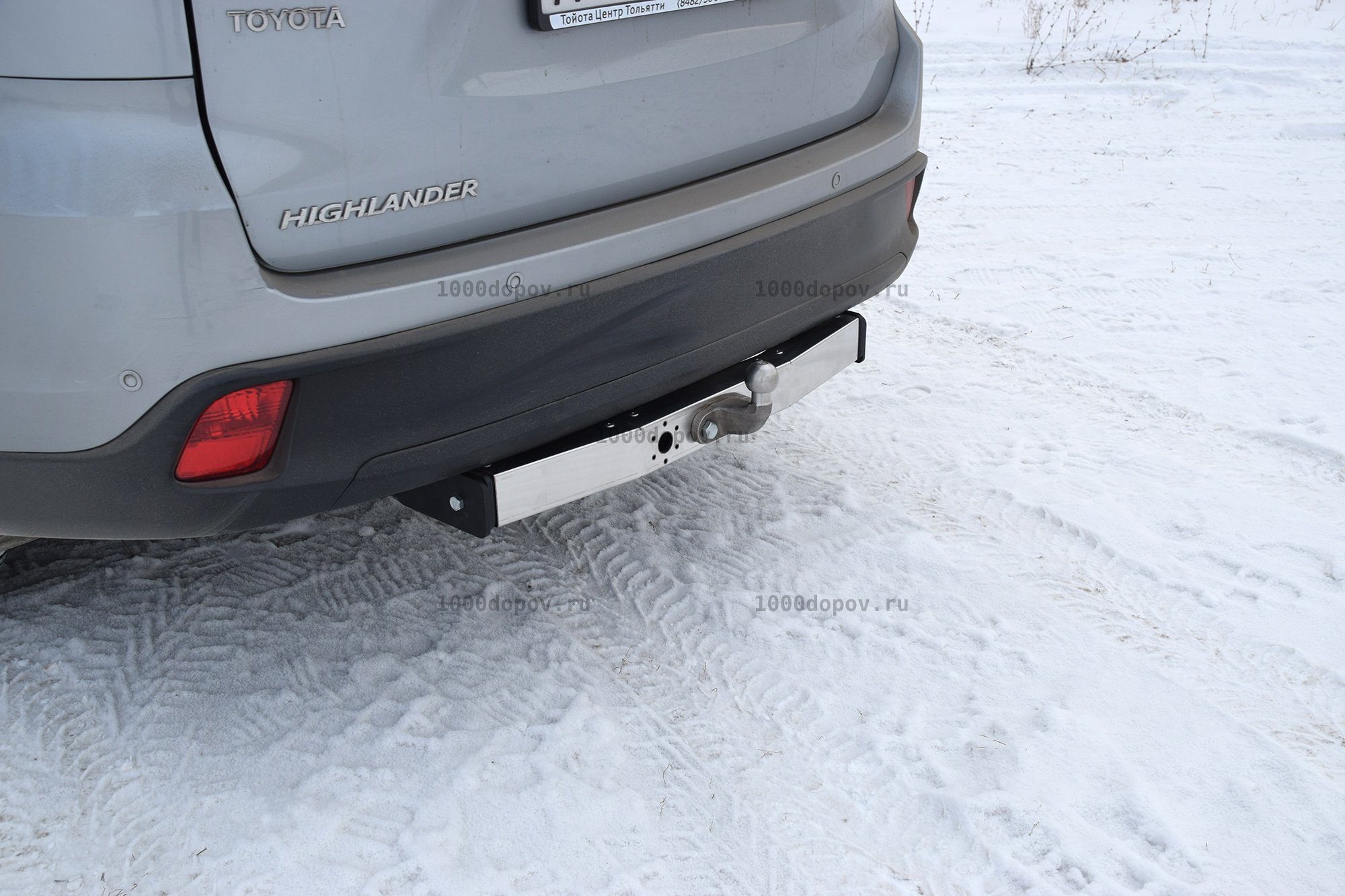 Фаркоп PT GROUP THL-13-991224.00 Toyota Highlander (XU50) 2013-2020 (нерж. накладка) — рисунок 4