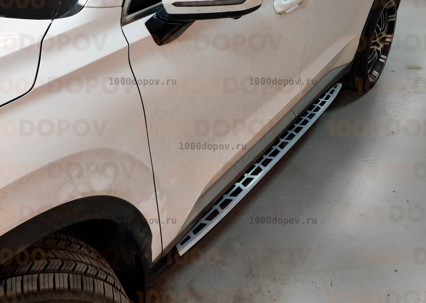 Пороги подножки на Hyundai Palisade 2018-2025 — рисунок 8