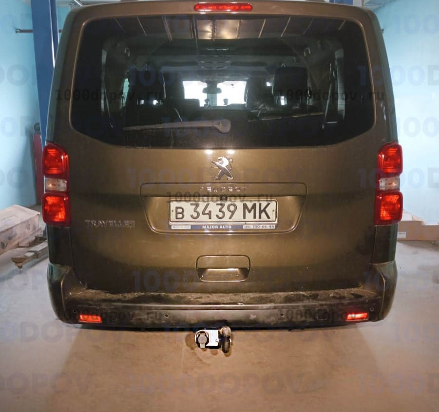 Фаркоп Avtos CN 02 Peugeot Expert, Traveller 2016- — рисунок 2