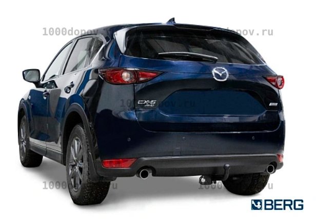 Фаркоп BERG F.3811.001 Mazda CX-5 2011-2017, 2017-н.в. — рисунок 1