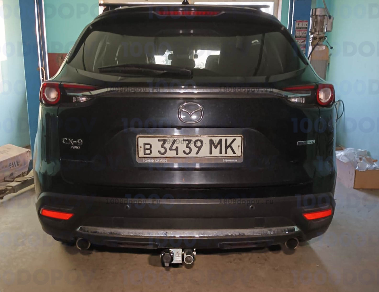 Фаркоп Leader Plus M309-BA Mazda CX-9 2 (TC) 2016-н.в. — рисунок 11