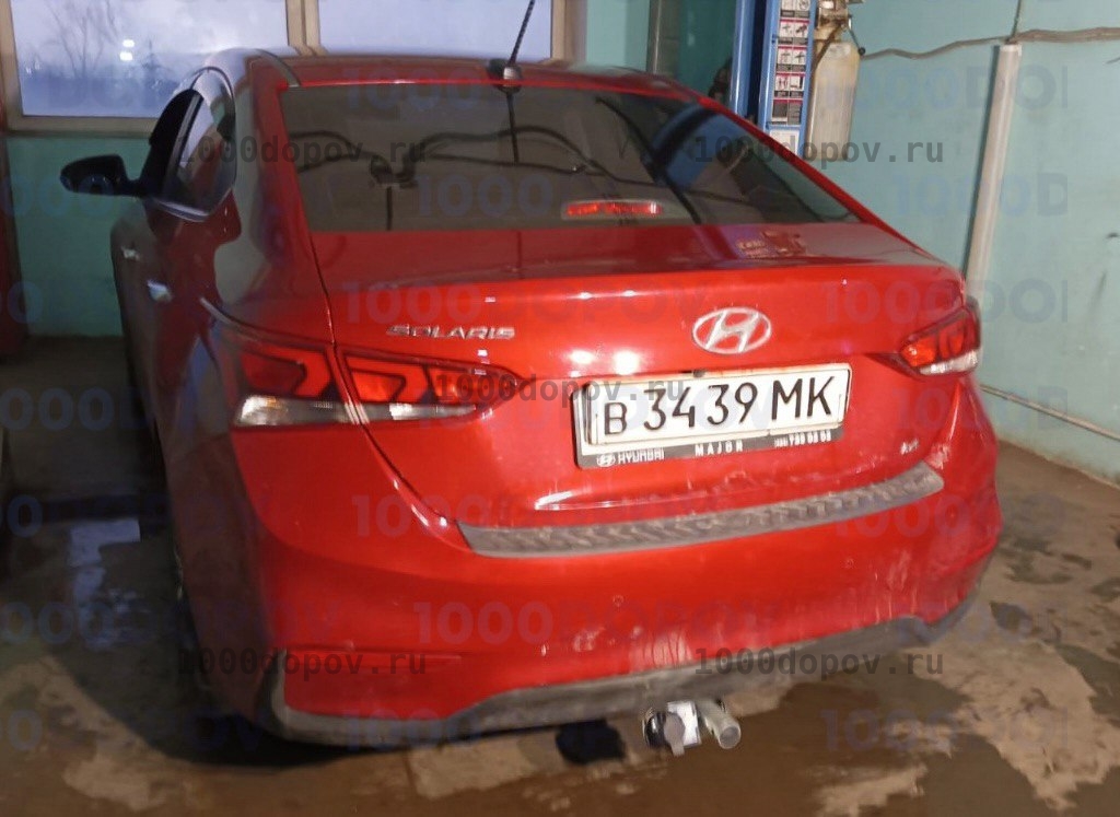 Фаркоп TAVIALS H228-BA Hyundai Solaris 2 2017-н.в. — рисунок 5