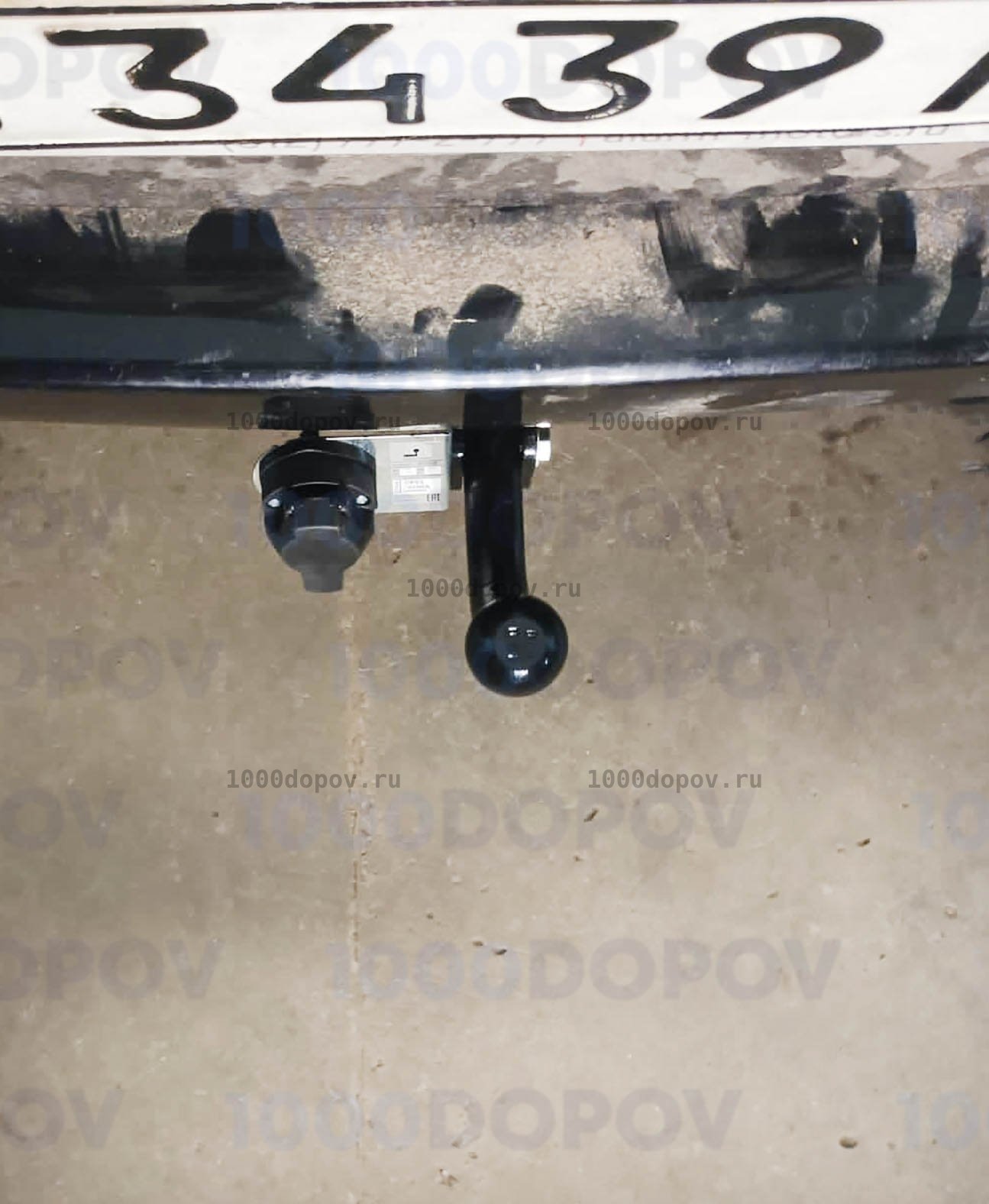 Фаркоп Leader Plus O104-A Opel Zafira (F75/B) 1998-2005/2005-2012 — рисунок 5