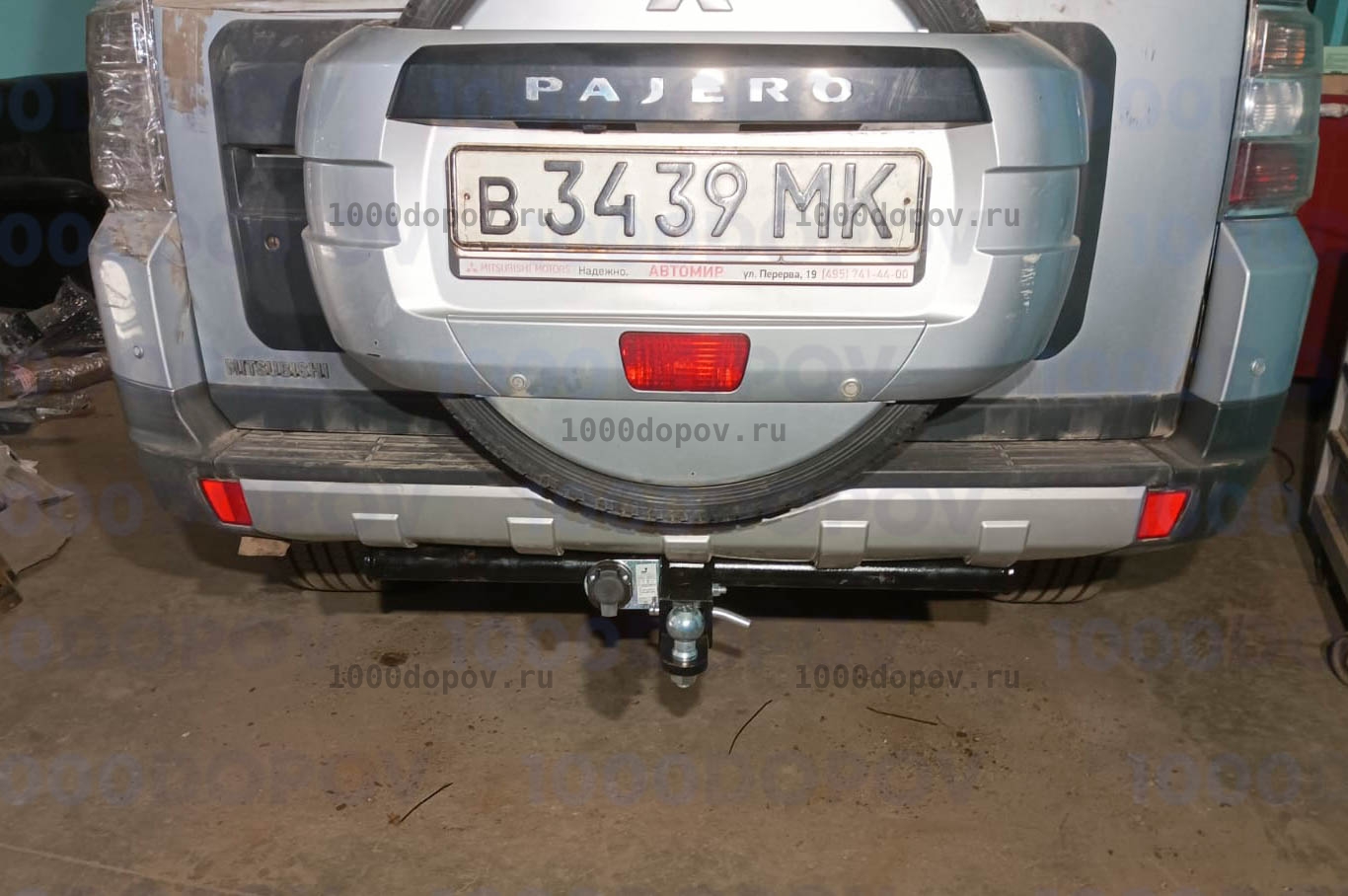 Фаркоп Leader Plus M114-E Mitsubishi Pajero 3/4 (V60/V80) 05/2000-н.в. — рисунок 15