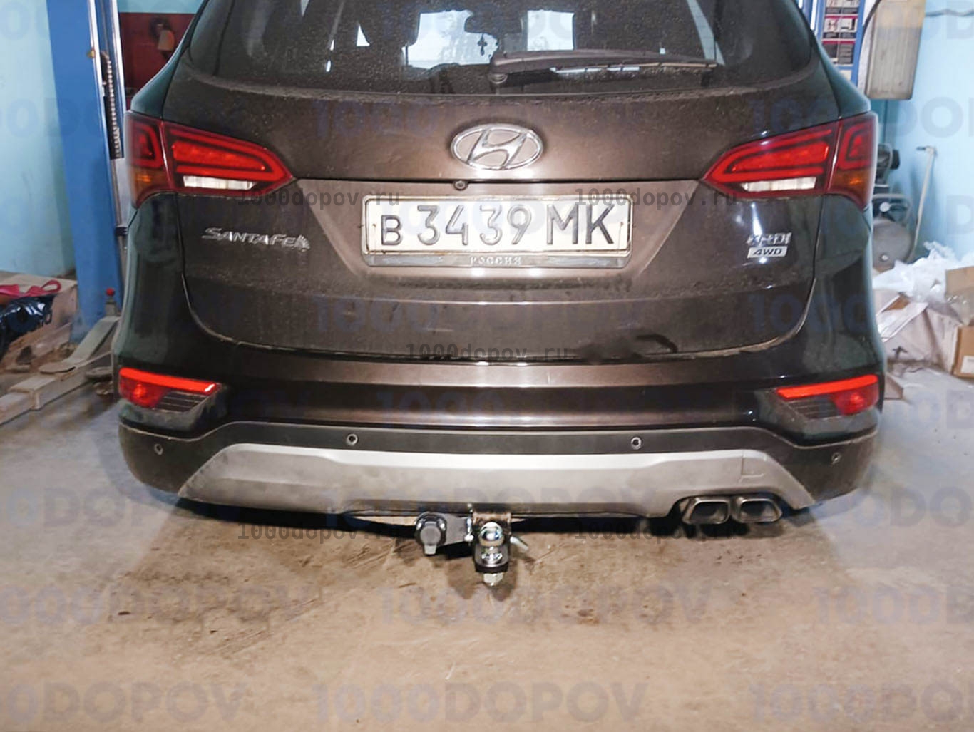 Фаркоп PT GROUP 06021501 HYUNDAI Santa Fe 2012-2018 — рисунок 2