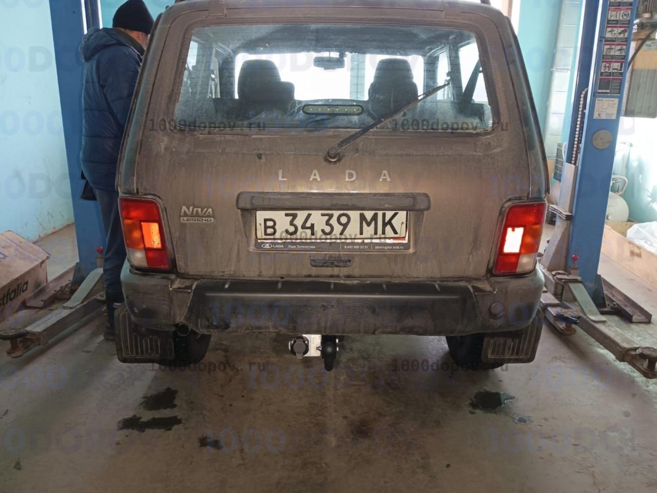 Фаркоп Avtos VAZ-63 ВАЗ 2121 Нива Urban без ГБО с 2014- — рисунок 12