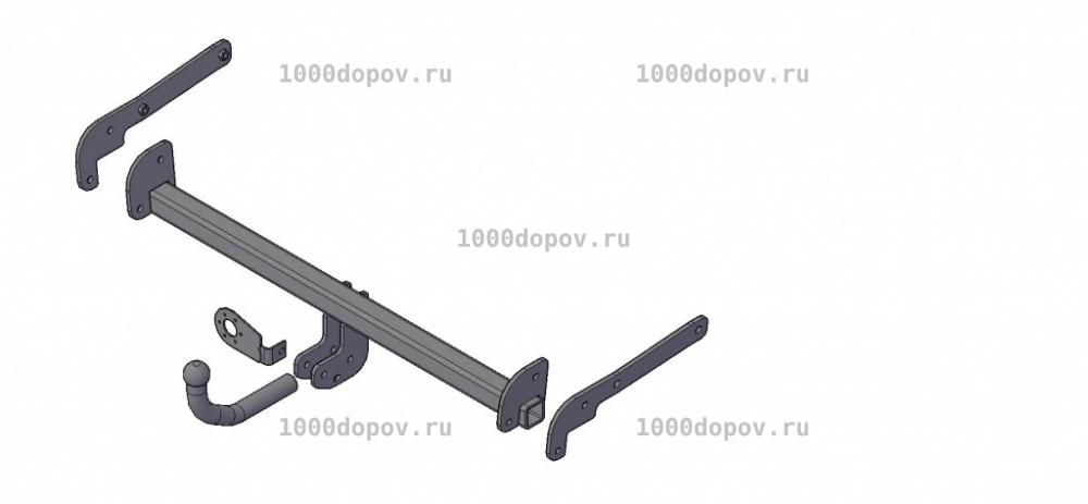 Фаркоп Трейлер 7910 Suzuki Vitara 2015-н.в. — рисунок 13
