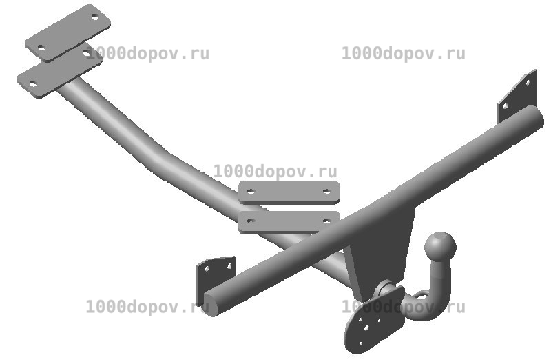Фаркоп Avtos AU 01 AUDI 80 B3 1986-1991 — рисунок 7