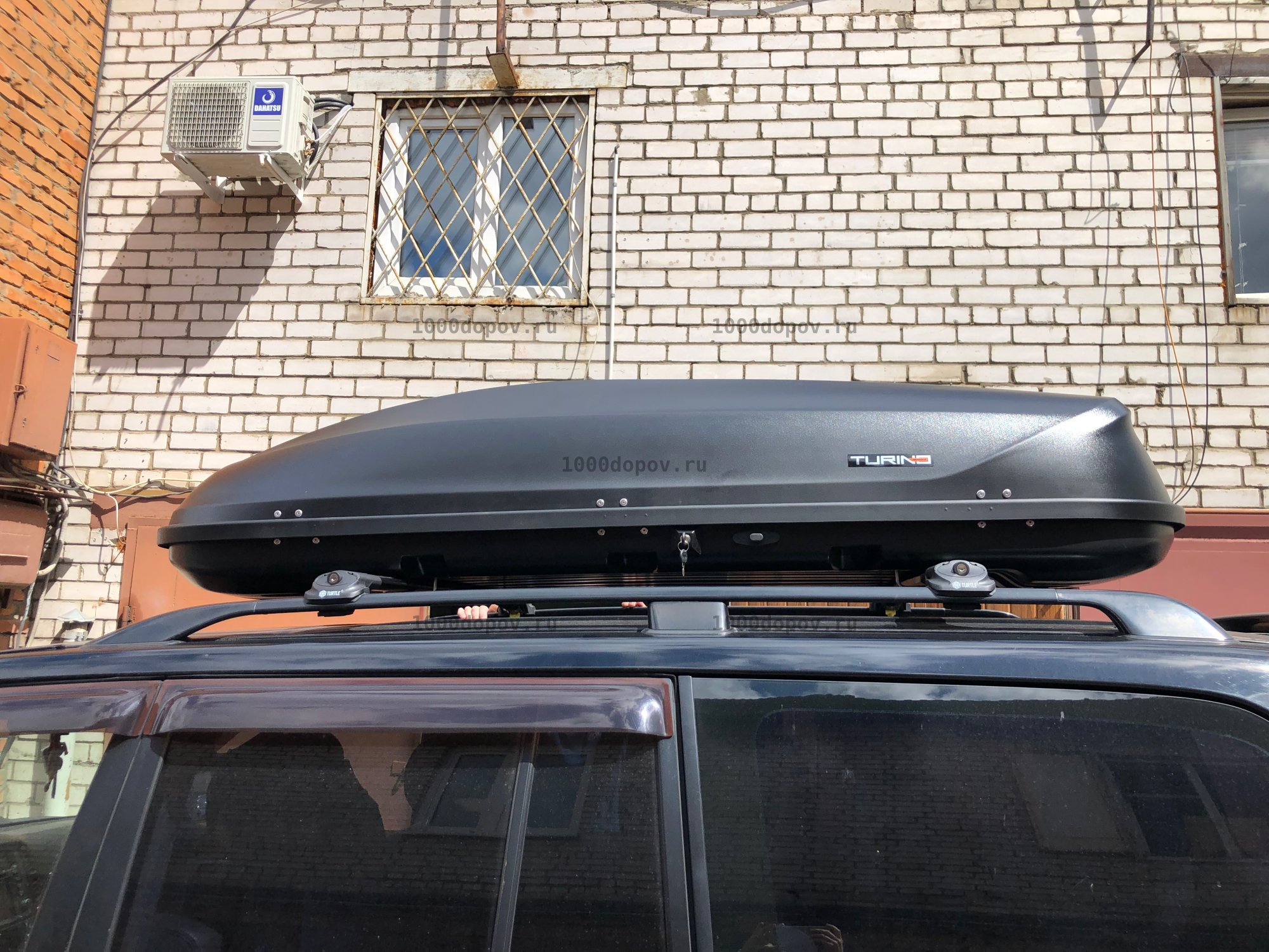 Автобокс ПТ Групп Turino Sport (510 л.) двусторонний черный — рисунок 1