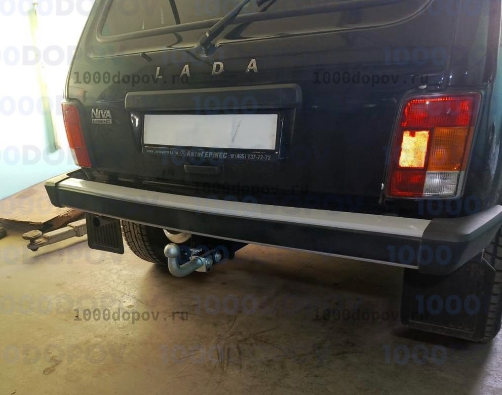 Фаркоп Motodor 92105-A ВАЗ 2121, 2121 Urban 1997-н.в.(оцинк. Шар) — рисунок 3