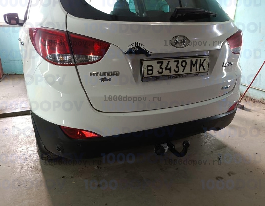 Фаркоп Leader Plus K112-A Hyundai IX35 (LM) 2010-2015 — рисунок 1