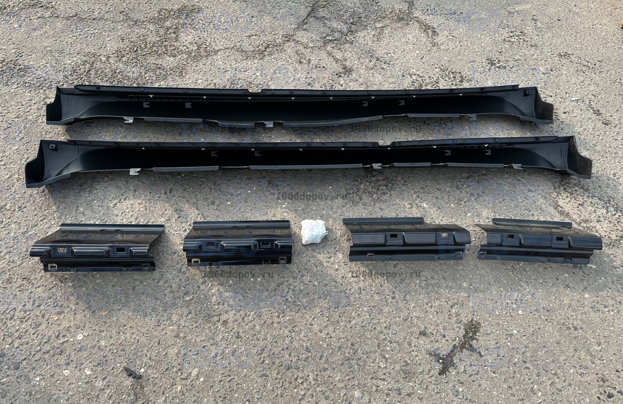 Пороги подножки на Hyundai Santa Fe 2 2006-2012 — рисунок 7