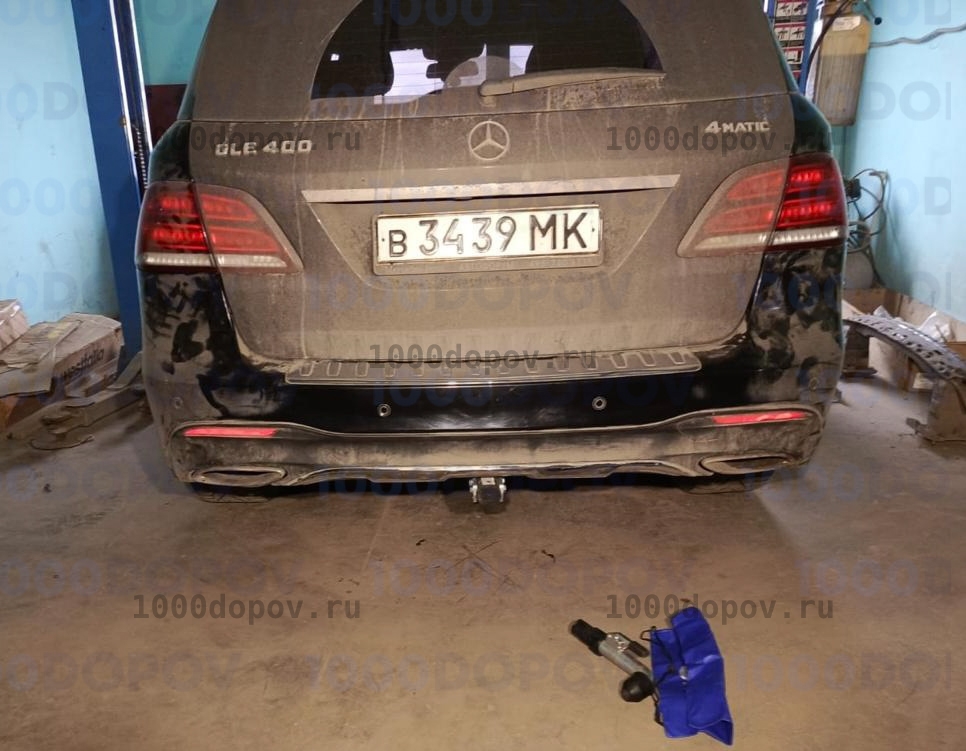 Фаркоп Galia M115C Mercedes GLS (W166) 2016-н.в./ GLE (W166) 2016- (оцинк.) — рисунок 9