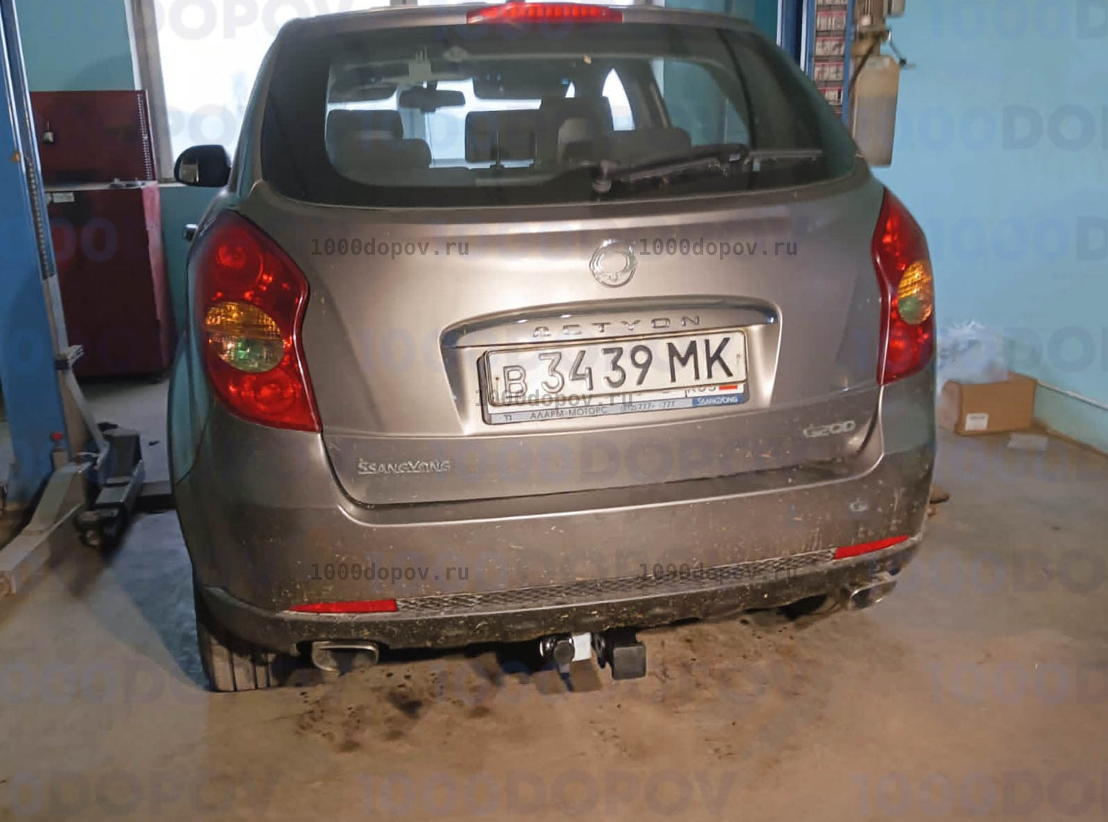 Фаркоп Avtos SY 014B SsangYong New Actyon 2011-н.в. — рисунок 5
