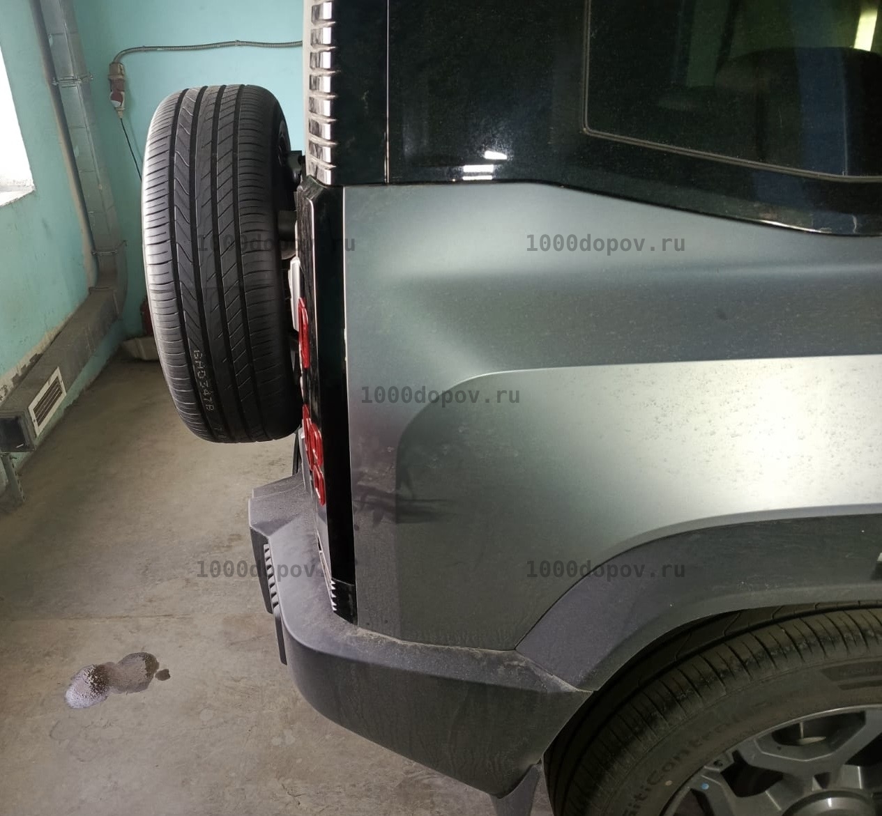 Задние фонари на Jetour T2 2023-н.в в стиле Defender — рисунок 17