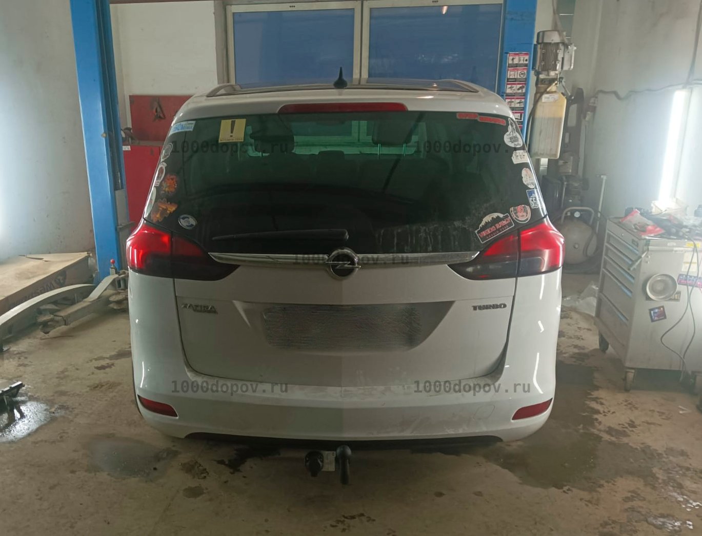 Фаркоп Avtos OP 07 Opel Zafira C Tourer 2012-н.в. — рисунок 3
