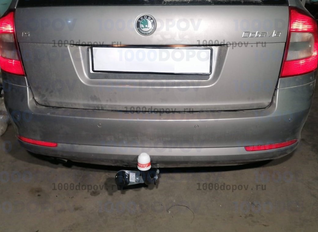 Фаркоп Трейлер 9711 Skoda Octavia Scout 2009-2012 — рисунок 2