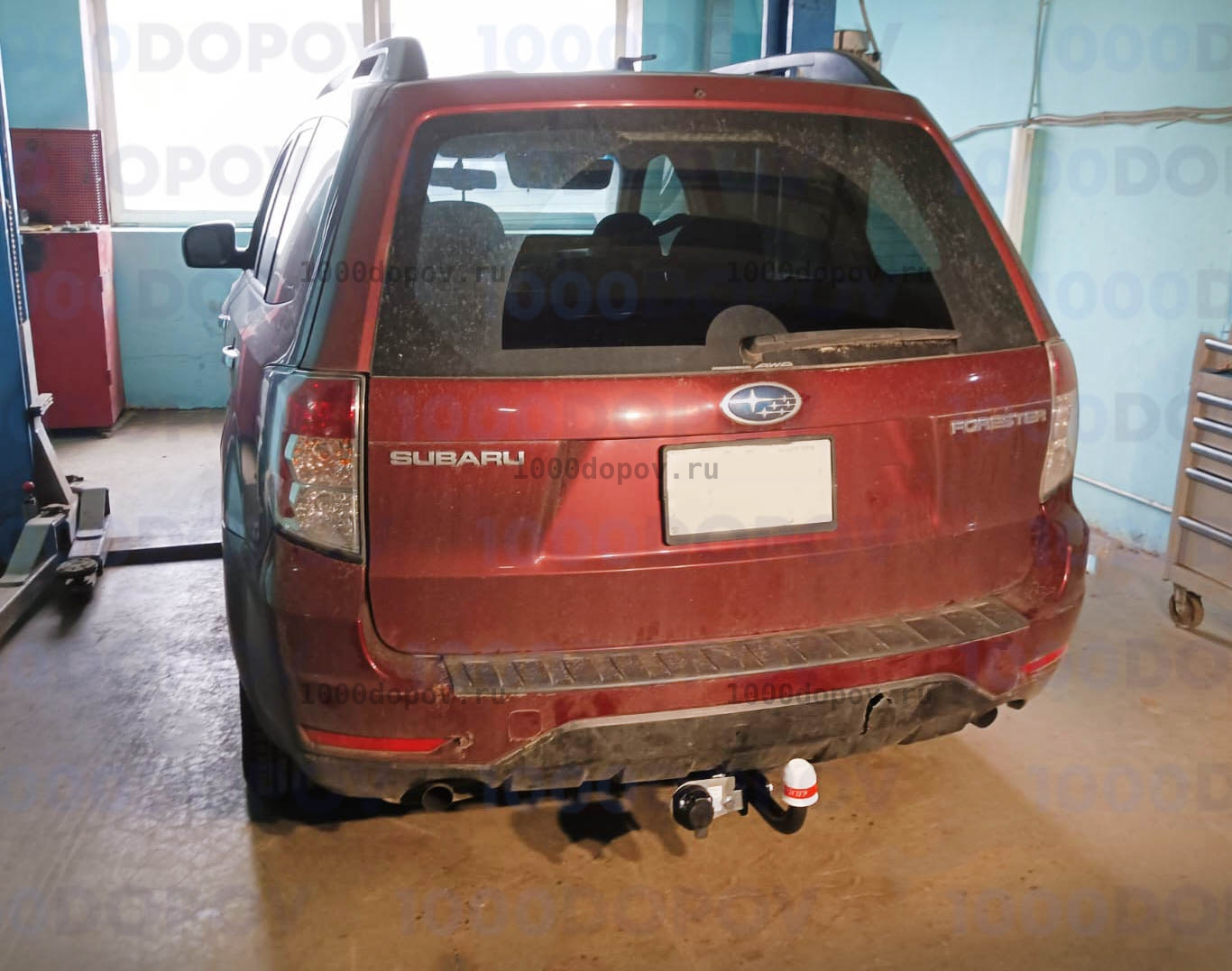 Фаркоп Трейлер 8500 Subaru Forester 2008-2012 — рисунок 2