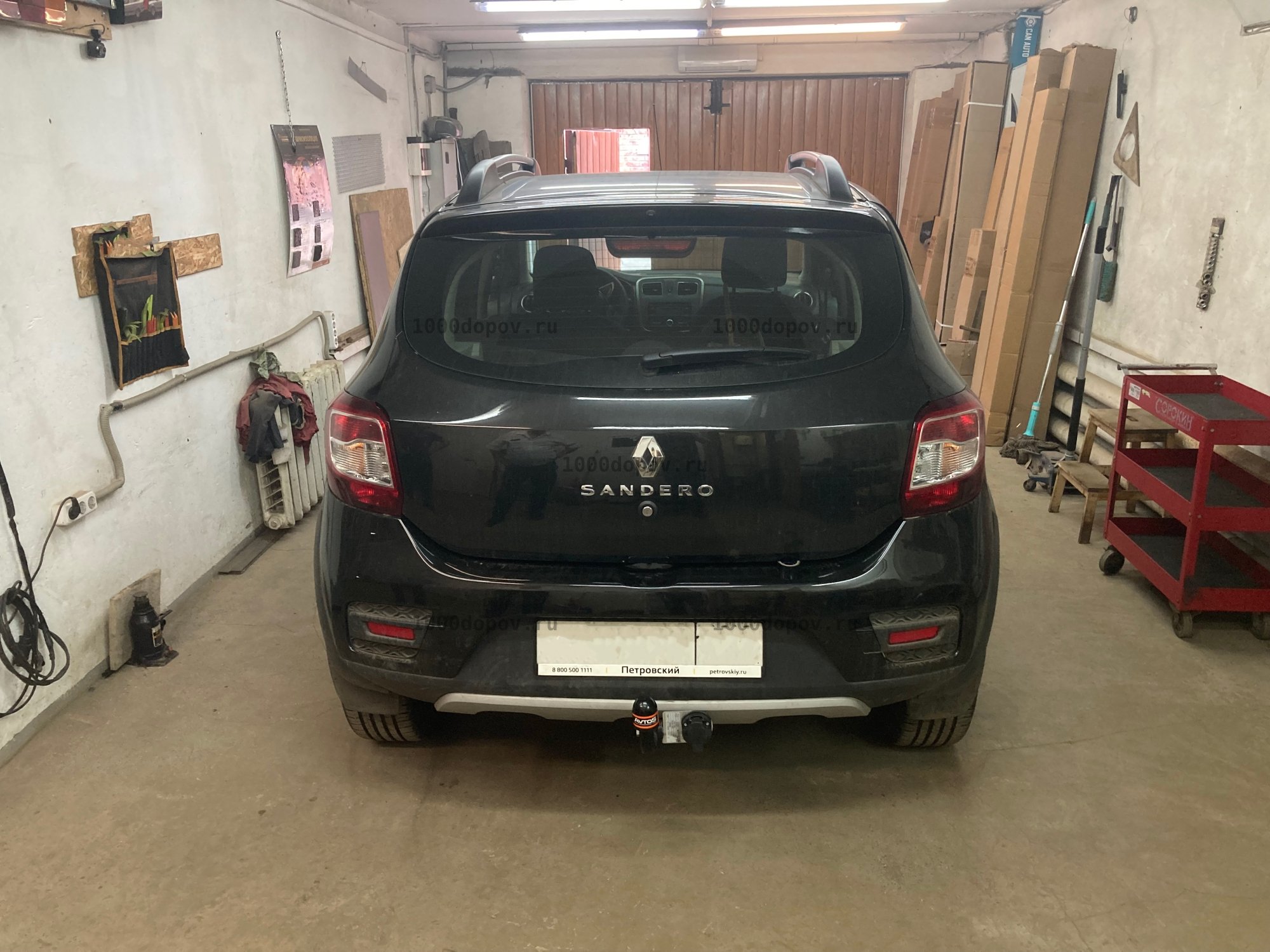 Фаркоп Avtos RN 15 Renault Sandero Stepway 2 2014-н.в. — рисунок 15