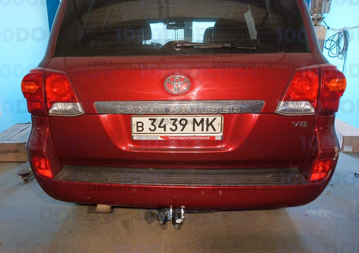 Фаркоп GALIA T070A Toyota Land Cruiser (J200) 2007-н.в. — рисунок 2