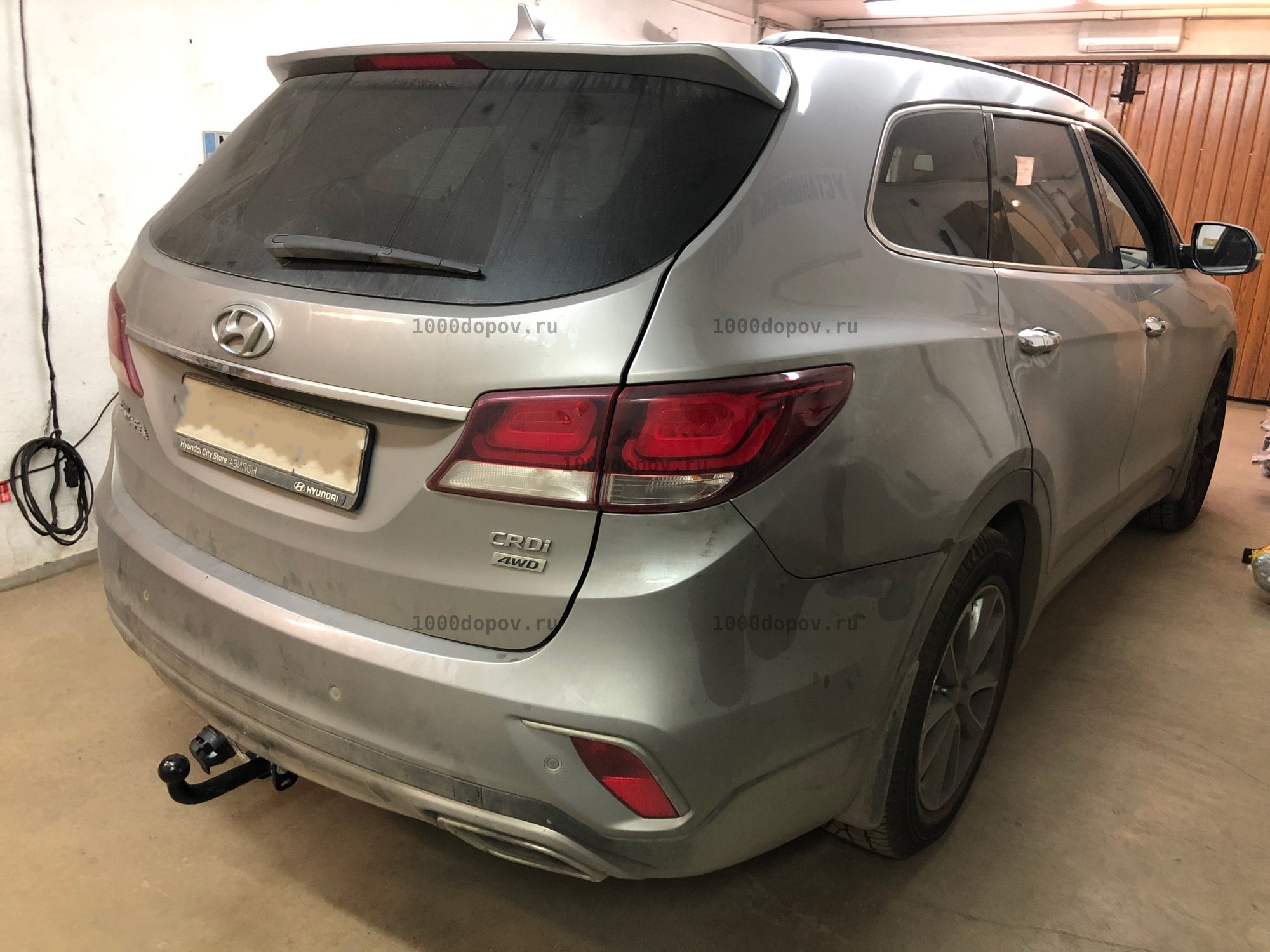 Фаркоп Leader Plus H224-A Hyundai Grand Santa Fe 2014-н.в. — рисунок 5