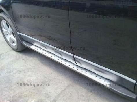 Пороги подножки на Honda CR-V 3 2006-2012 — рисунок 1