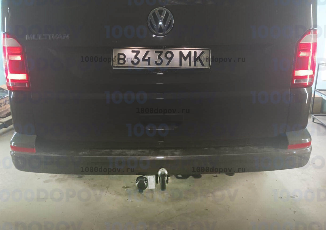 Фаркоп Avtos VW 36 Volkswagen Transporter T5 2003-2015 (в т.ч. авто с парктроником) — рисунок 10