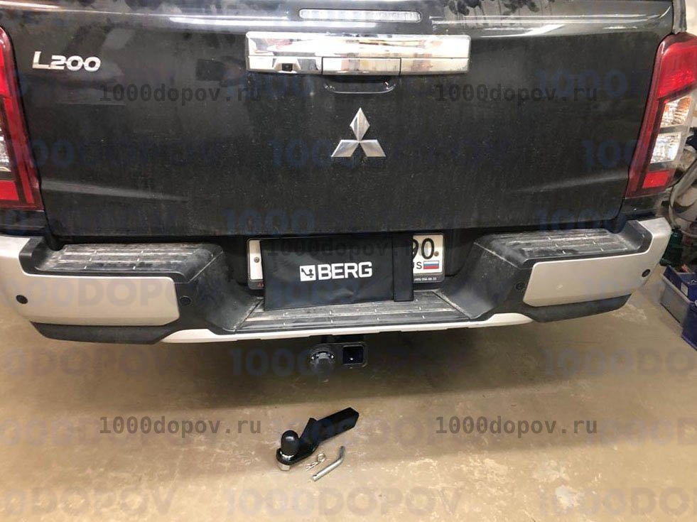 Фаркоп BERG F.4014.001 Mitsubishi L200 2018-н.в.(кроме AdBlue) — рисунок 11