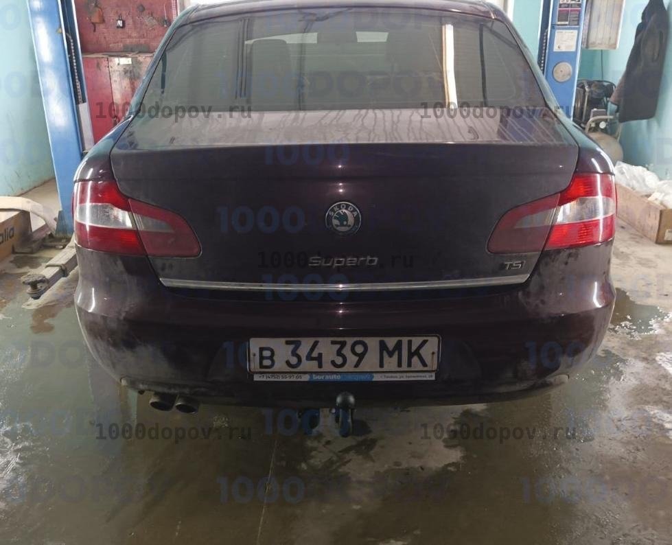Фаркоп Avtos SK 06 Skoda Superb 2 2008-2013 — рисунок 11