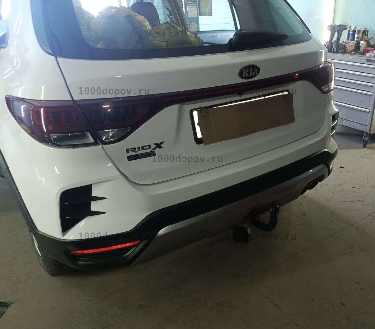 Фаркоп Leader Plus K123-A Kia Rio X 2020-н.в. — рисунок 12