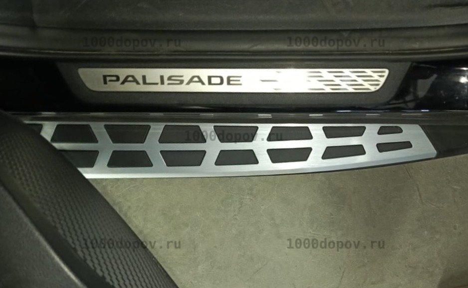 Пороги подножки на Hyundai Palisade 2018-2025 — рисунок 31
